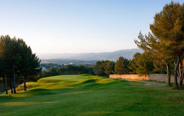 Golf-Bastide de-la-Salette,-parcours-de-golf-18-trous-à-Marseille | trou 8